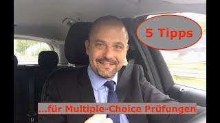 5 Tipps für Multiple-Choice Prüfungen (von einem Prüfer)