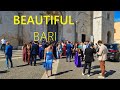 Bari italy 2023  new beautiful walking tour in puglia  4k u.