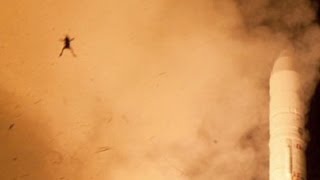 NASA launches rocket ... and frog