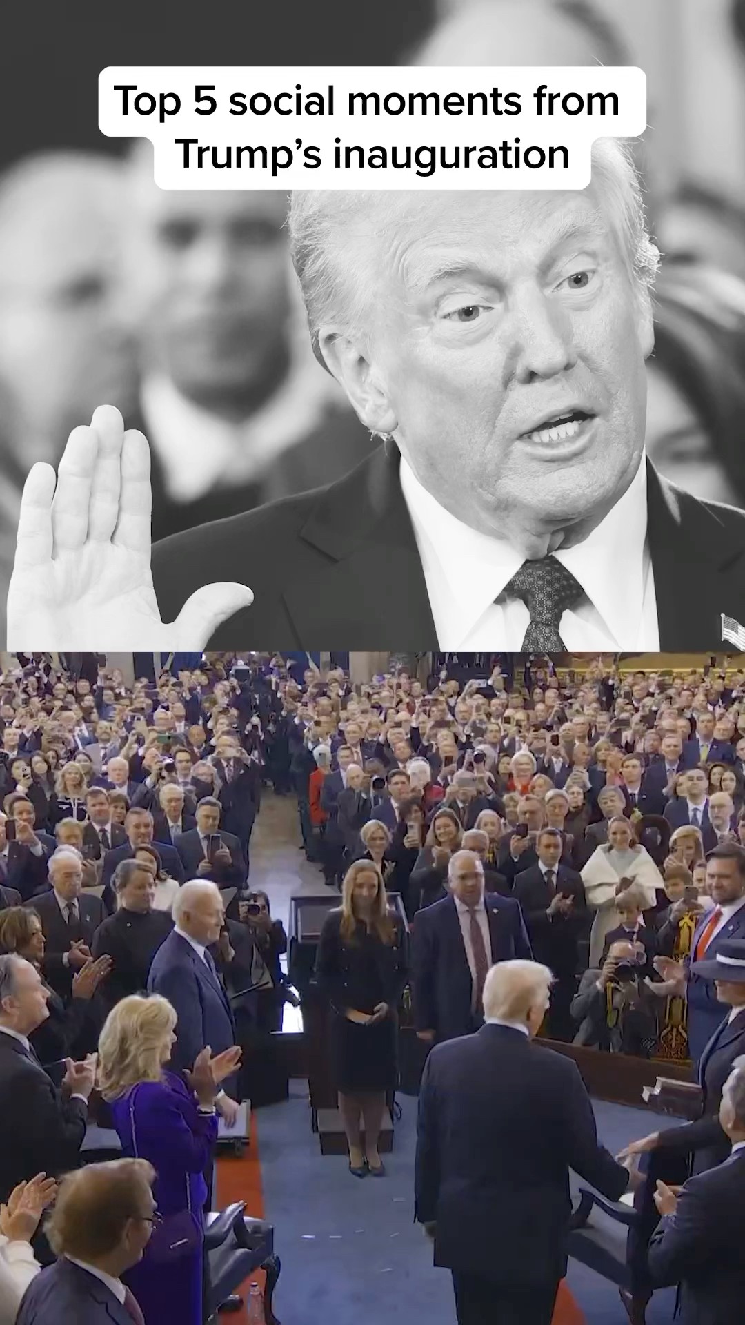 Top 5 social moments from Trump's inauguration