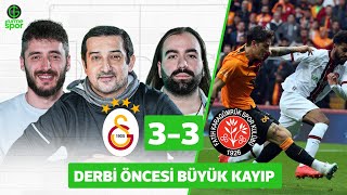 Galatasaray 3 - 3 Fatih Karagümrük | Serhat Akın, Mert Öktem ve Berkay Tokgöz