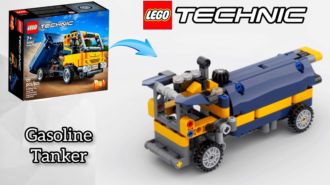 how-to-build-lego-technic-42147-dump-truck-alternate-build-youtube