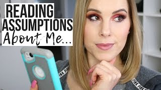 Reading Assumptions About Me... | JULIE DAWN OLSEN