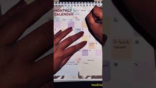 Setting up my Monthly Calendar!October month na, so this is how I set up my monthly calendar.