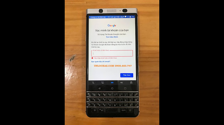 Hướng dẫn cài google cho bb keyone bản trung quốc