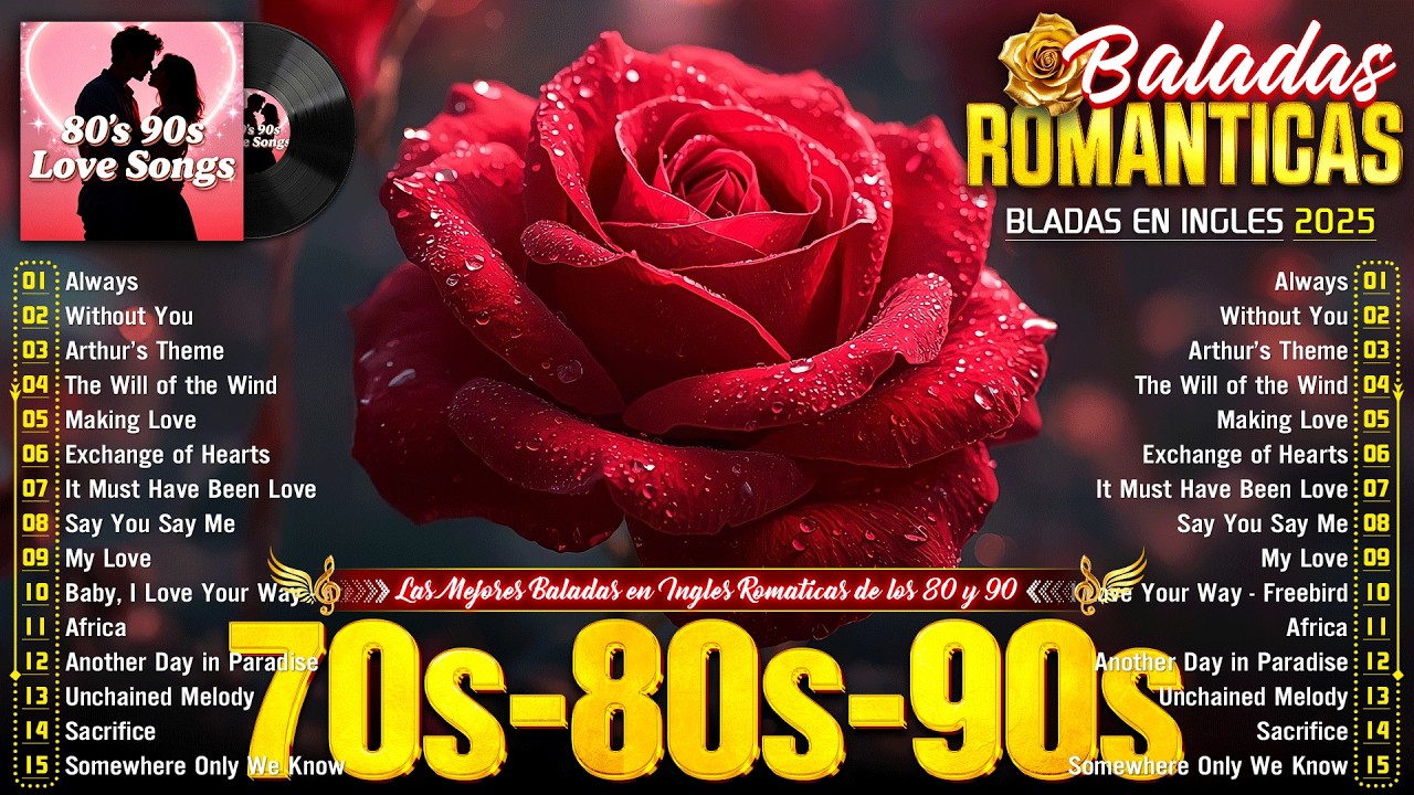 Las 100 Mejores Canciones En Ingles De Los Tiempos - Grandes Éxitos 80 y 90 En Inglés