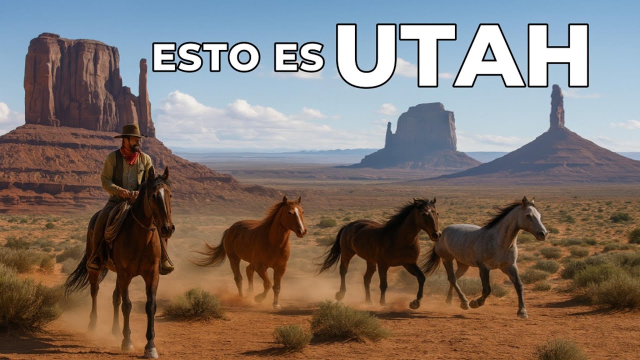 Дикая Юта: земля, где лошади все еще бегают свободно