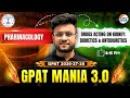 Drugs Acting on Kidney: Diuretics | Pharmacology | GPAT Mania 3.O | GPAT 2026-27-28 #gpatexam