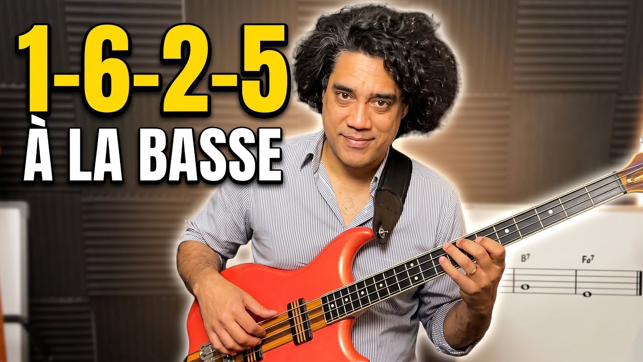1-6-2-5 à la Basse : 5 Manières de Groover (Jazz, Pop, Funk) + Astuces Faciles