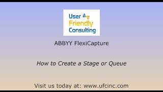 ABBYY FlexiCapture - Stages and Queues