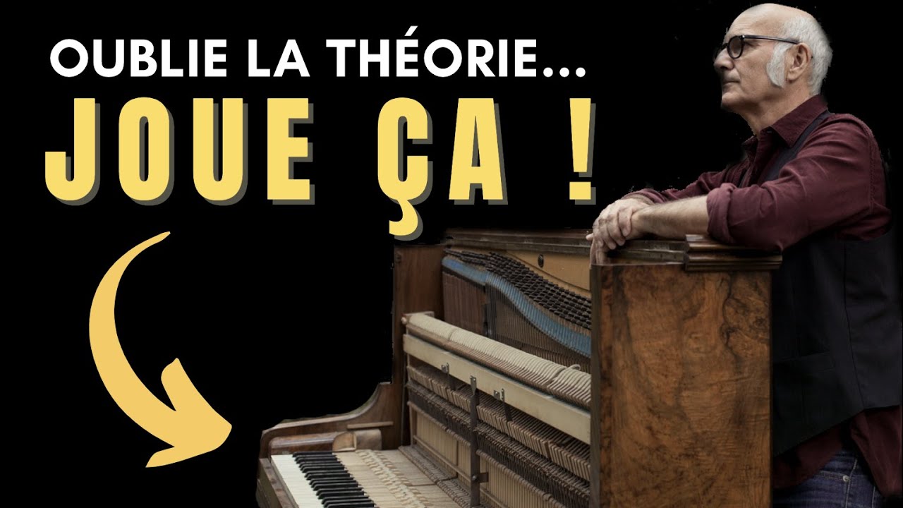 Oublie la théorie et JOUE ÇA au piano - Tuto Facile #experience #coursdepiano