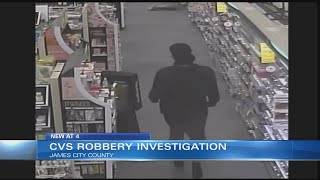Police Looking For Suspect Accused Of Robbing James City County Cvs