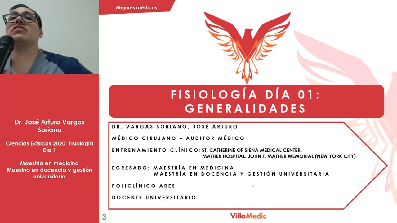 Ciencias Básicas Aplicadas 2020 Fisiología Día 01