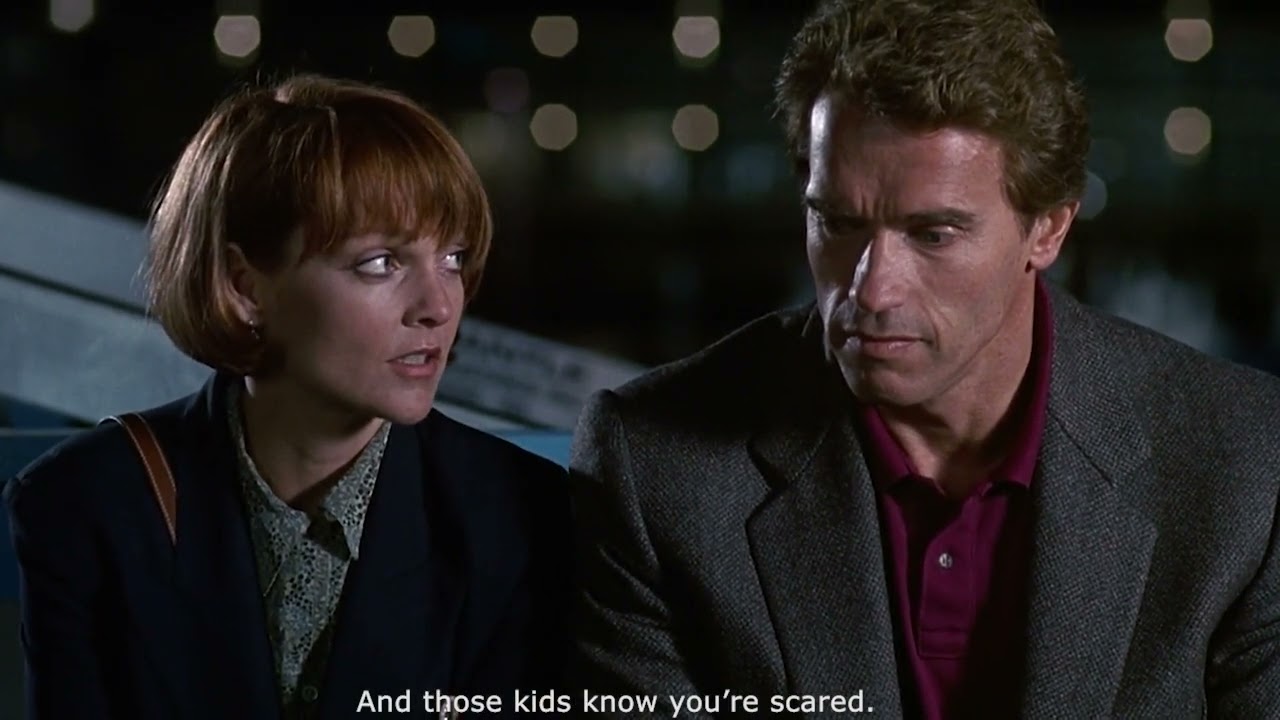 Kindergarten Cop - You can't show fear. No fear.