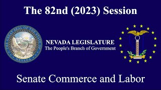 3/13/2023 - Senate Committee on Commerce and Labor