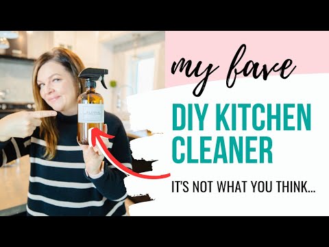 Homemade Degreaser For Kitchen
