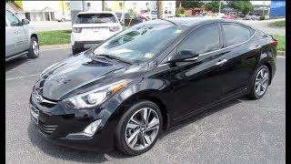 *SOLD* 2015 Hyundai Elantra Limited Walkaround, Start up, Tour and Overview