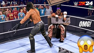 WWE 2K24 - Seth Rollins vs. Shawn Michaels - The Greatest Match Of All Time | PS5™ [4K60]