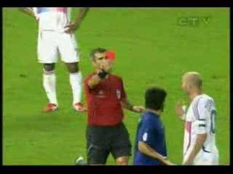 Zidane headbutts Materazzi - BEST ANGLE *****