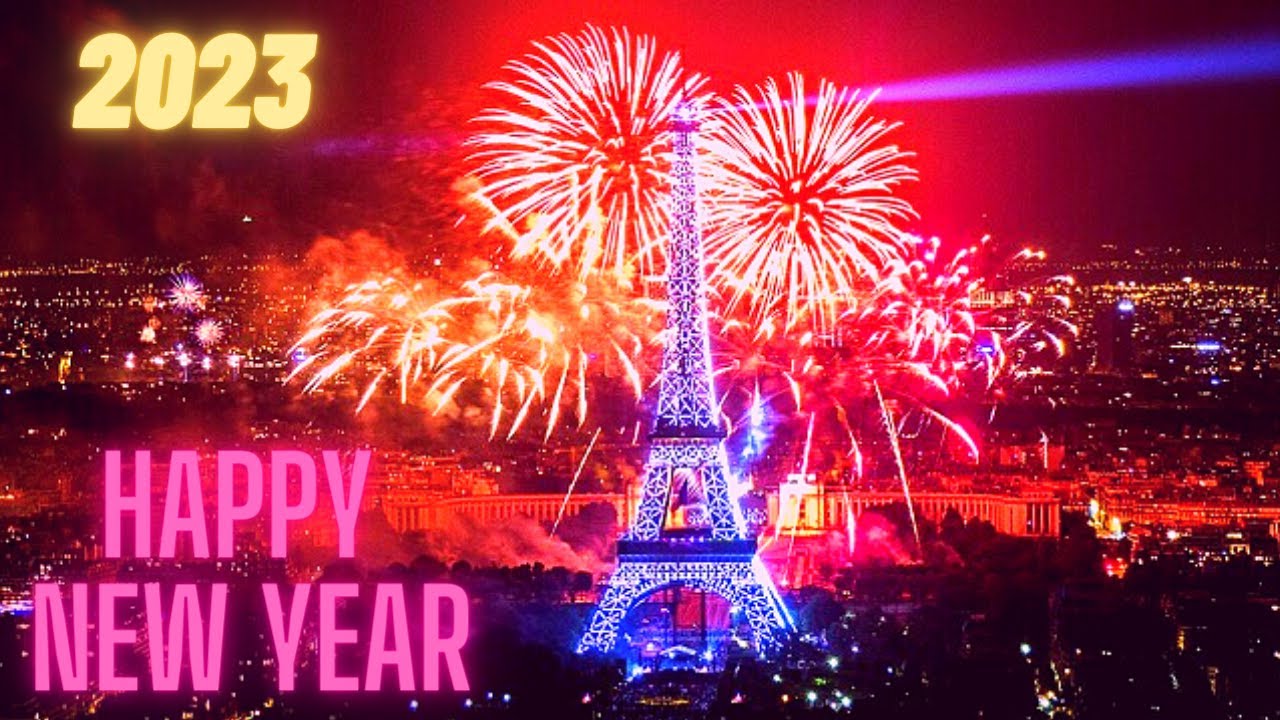 Happy New YEAR Eiffel Tower Fireworks 2023 | Bahria Town Lahore | World ...