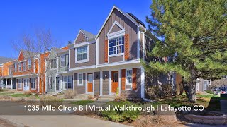 1035 Milo Circle B, Virtual Walkthrough Tour - Heather Truhan - Art of Home Team - eXp Realty
