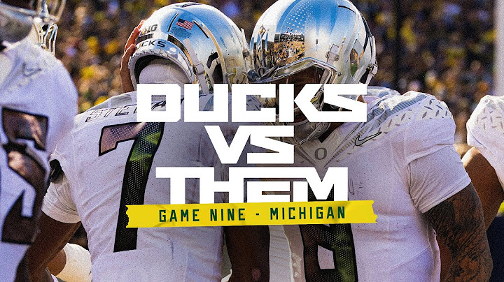 Ducks vs Them | 2024 Oregon Football Game 9 | "Are You Not Entertained?"