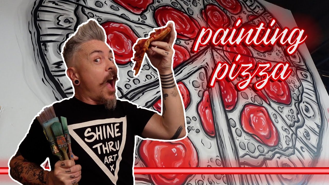 I Paint a Pizza Mural