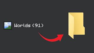 How To Find Worlds Folder For Minecraft Bedrock Edition - Files - .
