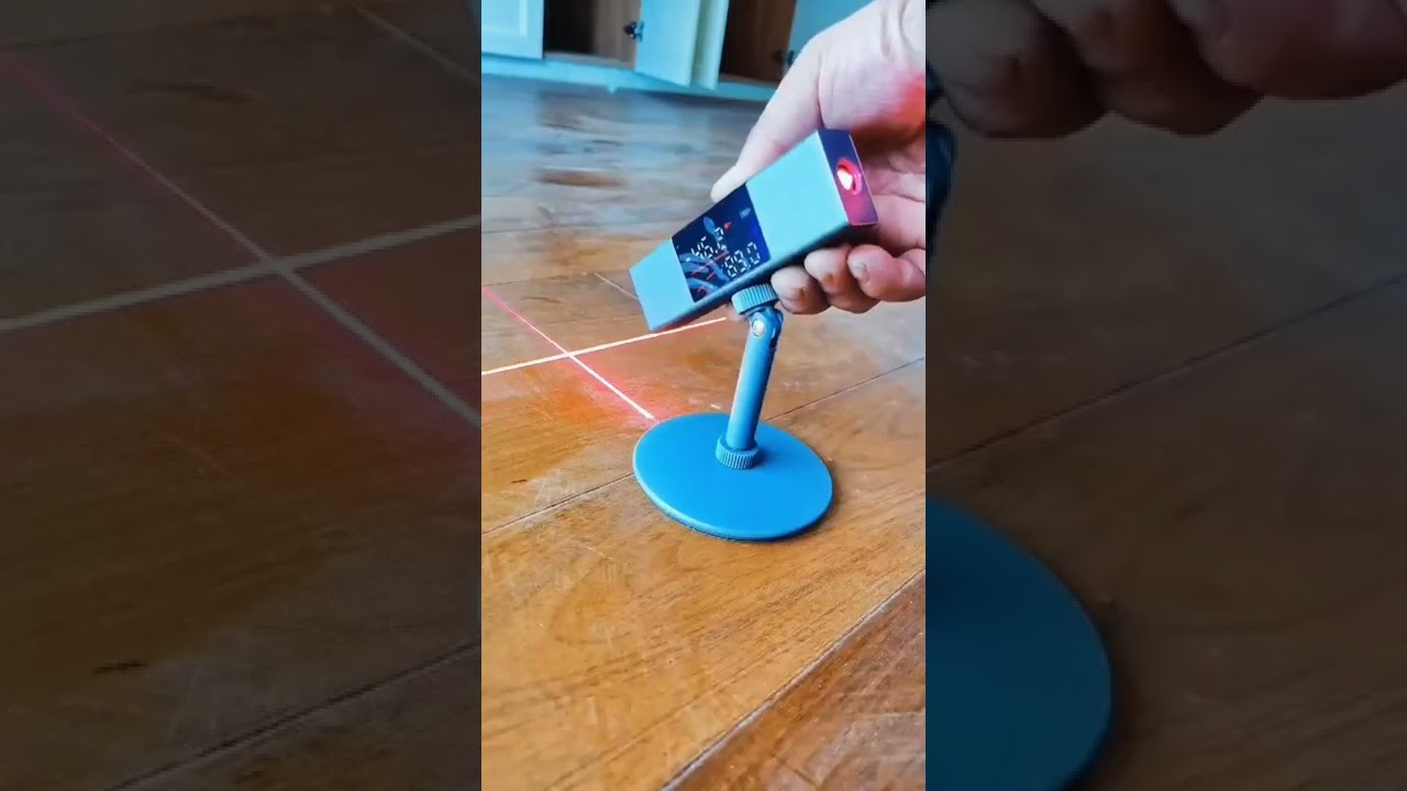 Laser Angle Protractor Digital Inclinometer Angle Measure 2 Laser Level