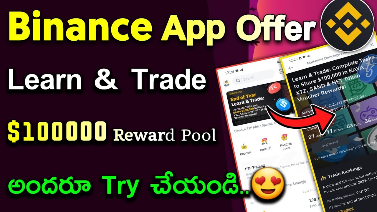 Binance All user Quiz offer 😍 ! $100000 reward pool quiz ! Complete tasks get rewards ! binance app