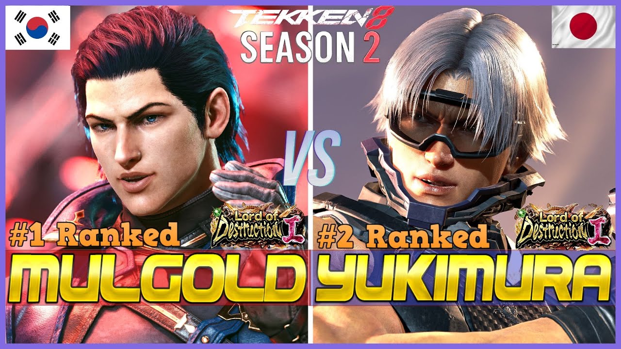 T8 ▰ MULGOLD (#1 Ranked Claudio) Vs YUKIMURA (#2 Ranked Lee) ▰ Tekken 8 High Level Gameplay