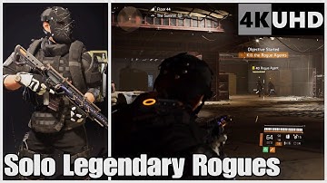 Solo Legendary Rogue Agents With This Build - The Division 2 #thedivision2