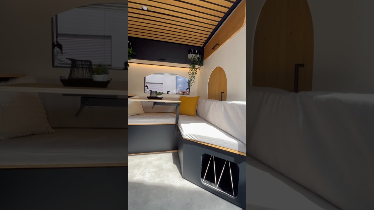 DIY Camper Ausbau in 8 Sekunden Timelapse 💛🚌