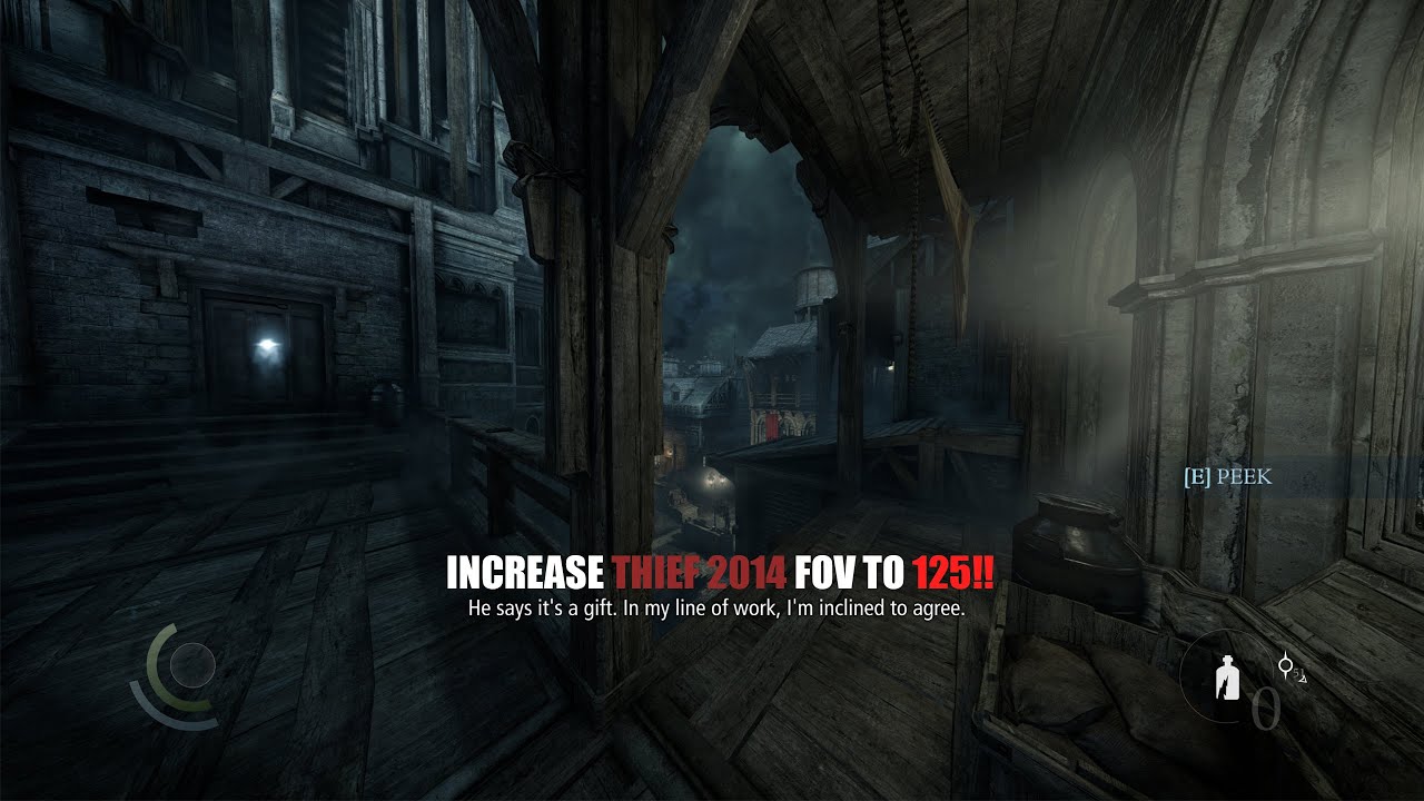 How to increase Thief 2014's FOV above 110!!