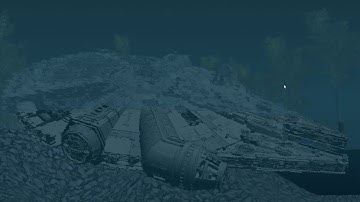 upbge planar refractions underwater test