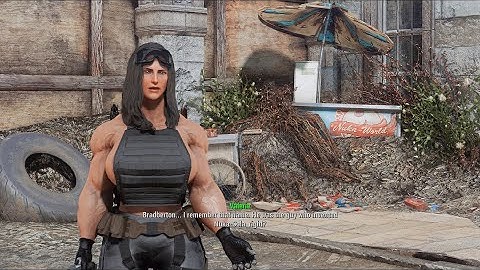 Fallout 4 Muscle Girl Mod - Part 21 | Meeting Up With Mason and Mags