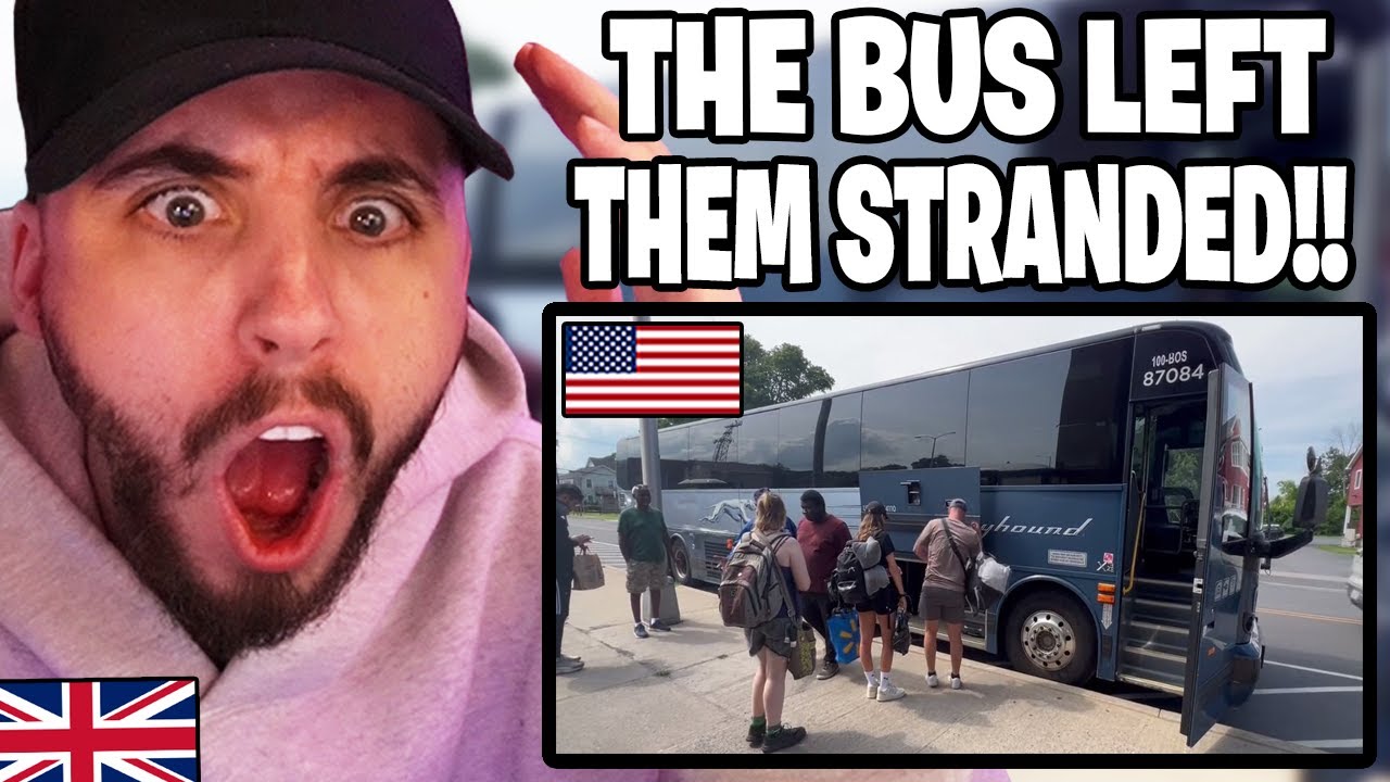 Brit Reacts to I Travelled Across America on a Greyhound Bus. It Was HELL.