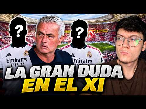 Video ¡La GRAN DUDA de MOURINHO en el ONCE del REAL MADRID para el DERBI CONTRA el ATLÉTICO DE MADRID!