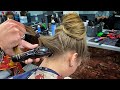 Couper 30cm de cheveux  undercut sur la nuque