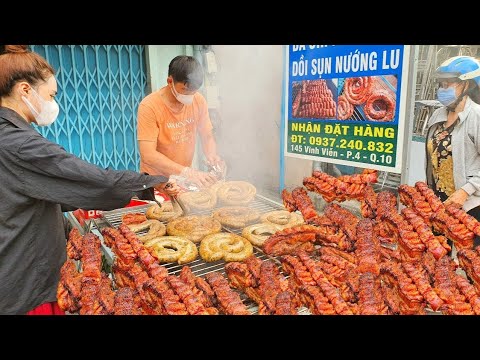 Vietnam Street Food - Vietnamese Pizza / Bánh Tráng Nướng Dalat