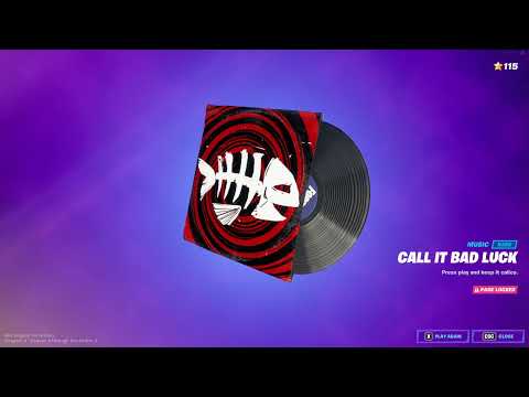 Video 1 HOUR Call it Bad Luck Fortnite Lobby Track Chapter 3... - youtube