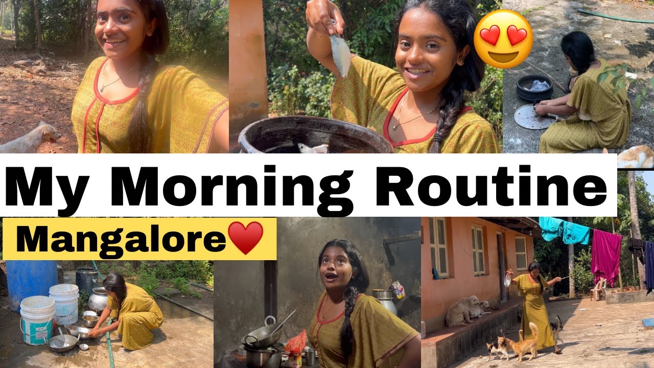 My Morning Routine😍Mangalore| Rakshita Tulu Talks #rakshita #mangalore #tulu #tulunadu