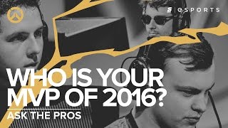 Who is your Overwatch MVP for 2016? (Ask the Pros)