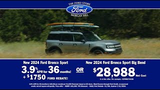 TFSMH Summer Sales Event Bronco Sport Offer July 2024