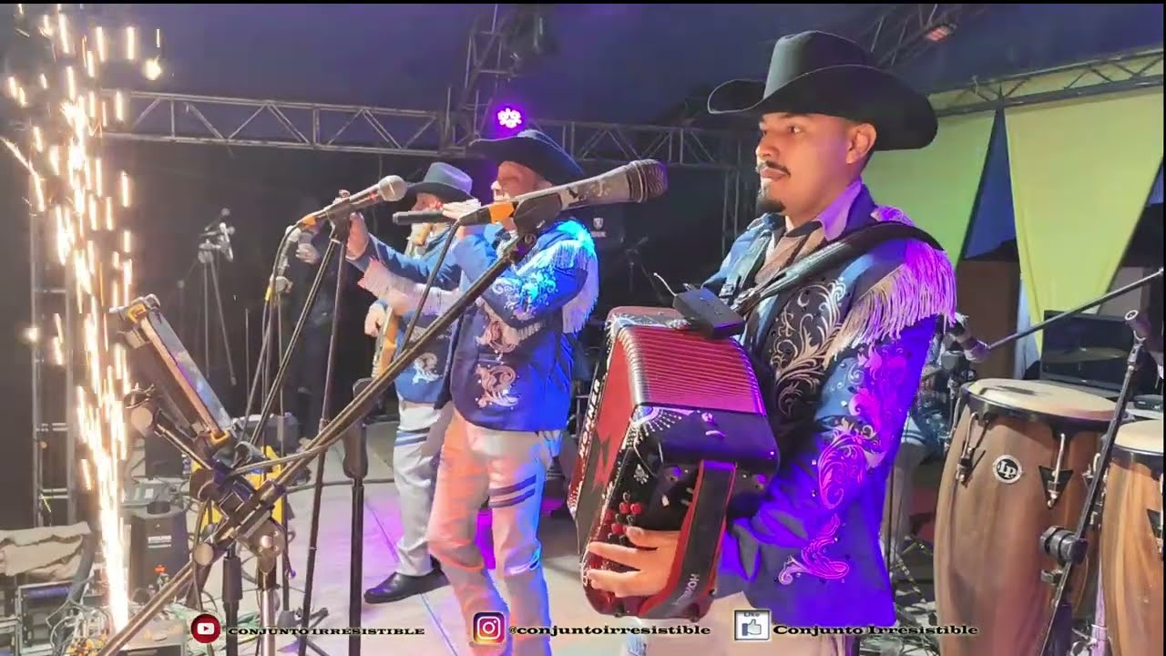 RANCHERO CHIDO, CAMARON PELAO Y MICAELA MINERAL DEL CHICO HGO - CONJUNTO IRRESISTIBLE(EN VIVO)