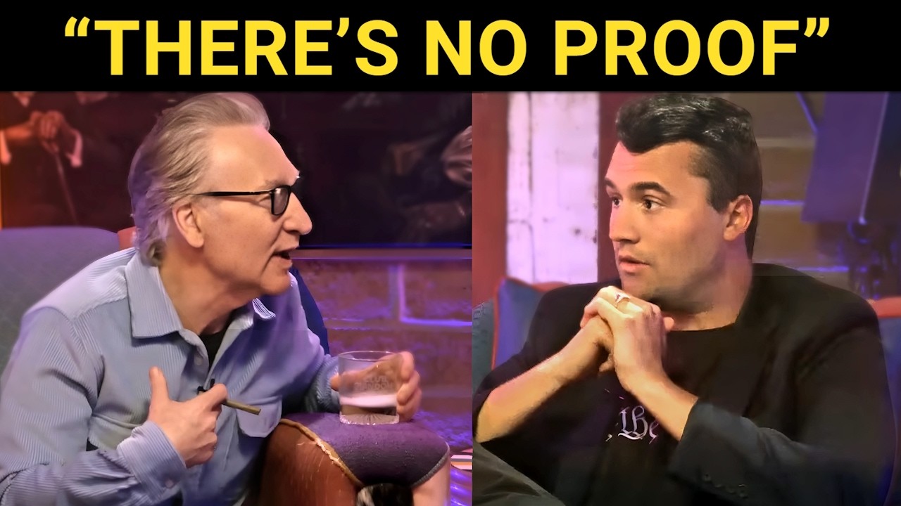 Bill Maher Challenges Charlie Kirk on God... Then THIS Happens
