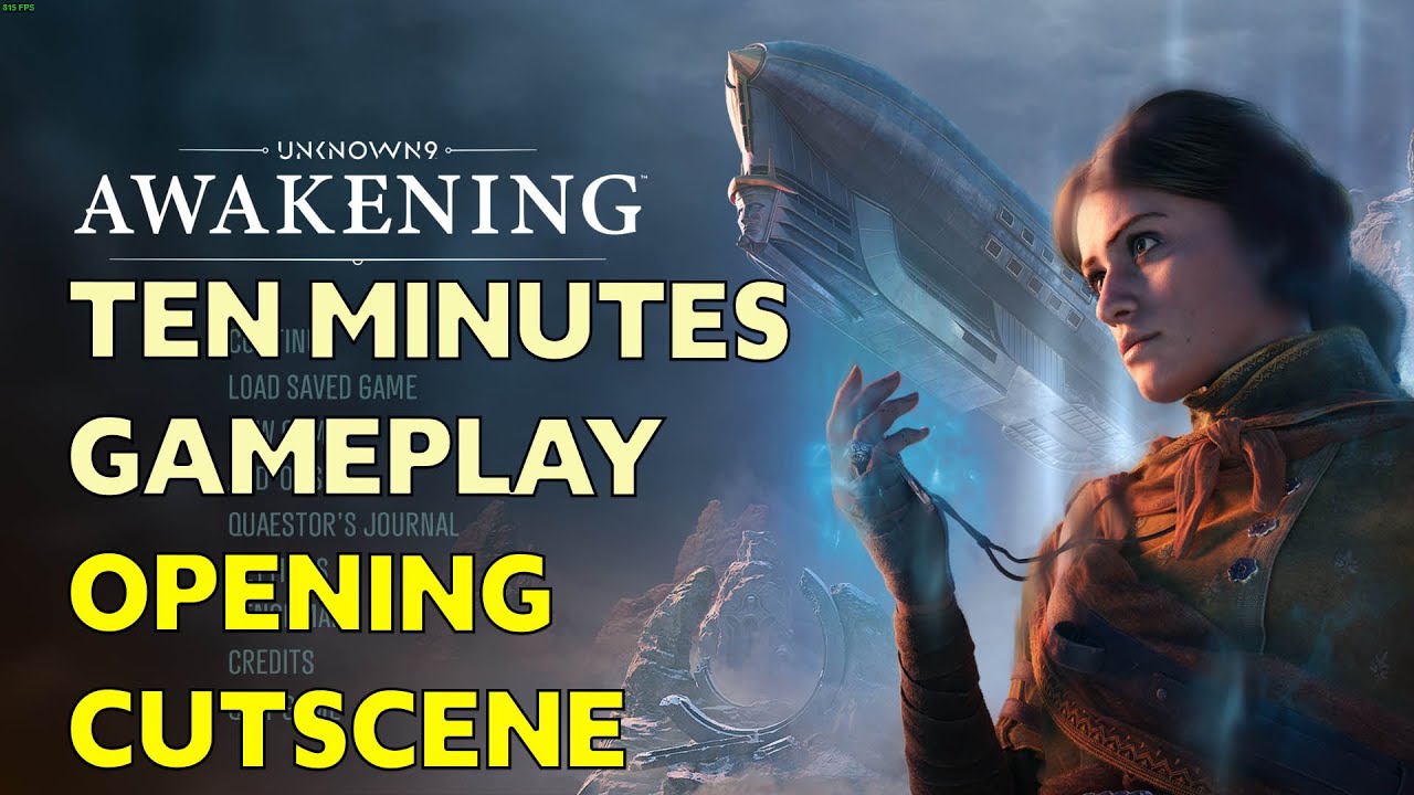 Unknown 9: Awakening Opening Cinematic Cutscene and Review *10 MINUTES* Gameplay