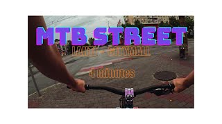 Фрирайд по  городу от Лахти до CityMall за 4 минуты \ POV GoPro12 MTB Street