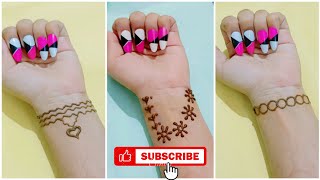 💞😍Beautiful Bracelets mehndi design😍💞 | New mehndi designs 2024 | Requested video🤟 🤞