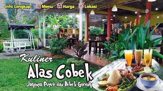 Kuliner Alas Cobek, Bandar Lampung - Puyuh dan Bebek Gorengnya Enak Banget